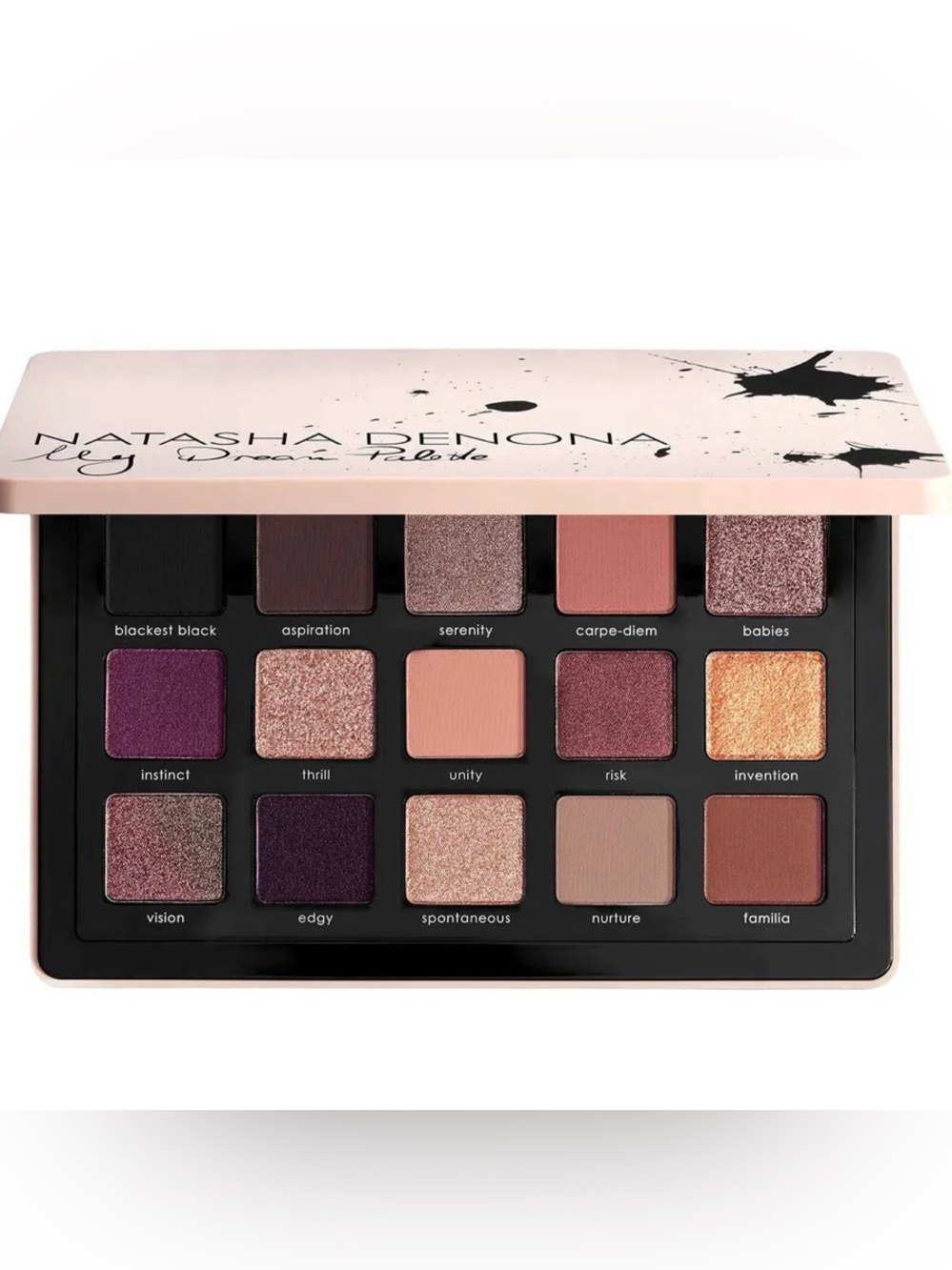 Natasha Denona My Dream MIDI Eyeshadow Palette - 15-Color Neutral & Rose Tones